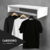 Cabideiro De Parede Suspenso Arara Penduradora De Roupa 50 cm - comprar online