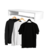 Kit com 2 Cabideiros De Guarda-Roupa Multifuncional Organizador Praticidade e Estilo 50cm na internet