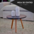 Imagem do Mesa De Centro Decorativa Para Sala Sofa 45x30