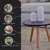 Mesa De Centro Para Sala Pes De Madeira Decorativa - loja online