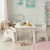 Kit Mesa Educativa Para Criança Com Cadeirinha Escadinha Infantil