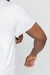 Camiseta Masculina Gola Careca Branca na internet