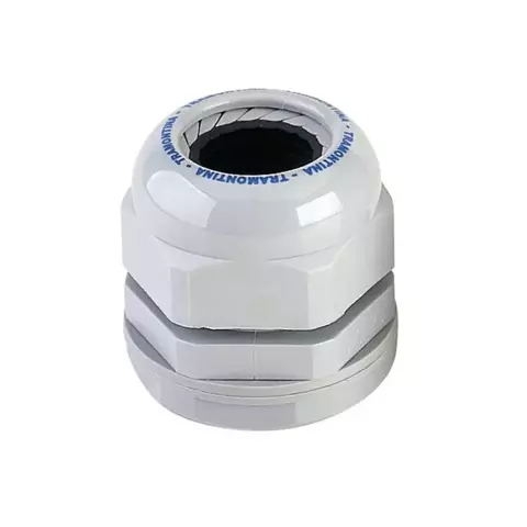 PRENSA CABO EM NYLON 3/4 CINZA 13 A 18MM -TRAMONTINA