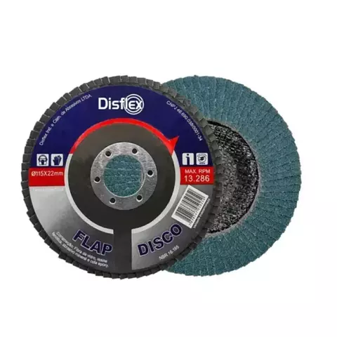 DISCO FLAP G-80 41/2 115X22MM -DISFLEX