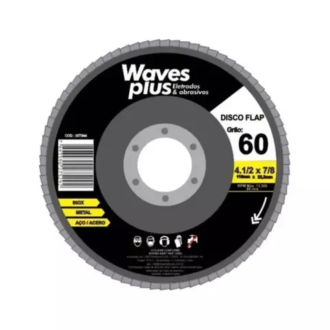 DISCO FLAP G60 41/2 RETO -WAVES