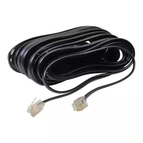 EXTENSAO TELEFONE 2MT RJ11 PT -ROMAZI