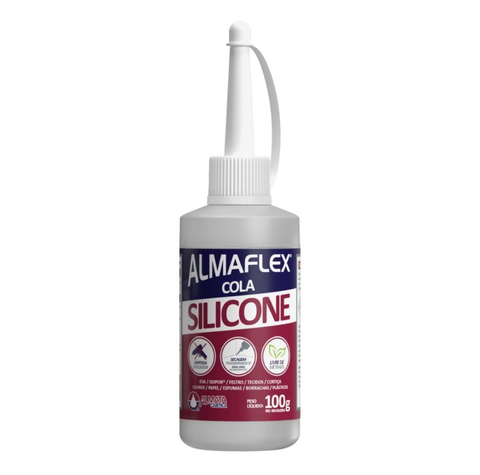 COLA SILICONE LIQUIDA 100G ALMAFLEX -ALMATA - comprar online