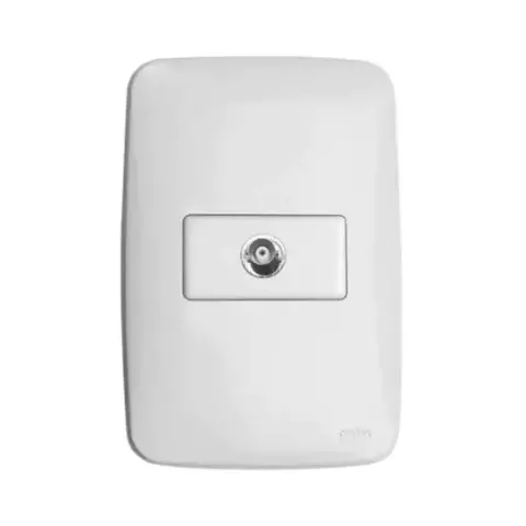 TOMADA SOB CONEC ANTENA TV/VIDEO BR 250V -PERLEX