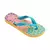 Sandalia Havaianas Kids Flores Amarelo Caja/Azul 31/2 - LATHITHA