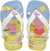Sandalia Havaianas Baby Peppa Pig Bege Palha 25/6