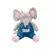 Coleção Safari - Elefante Cinza E Azul (24X34Cm) Pelúcia - comprar online