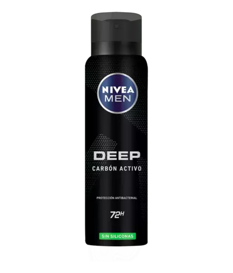 Desodorante Corporal Nivea Deep Carbon Activo 150ml - comprar online