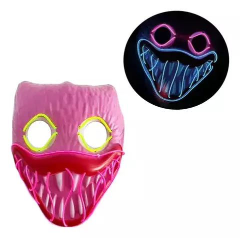 MASCARA RIGIDA HILO LED HUGGY WUGGY - comprar online