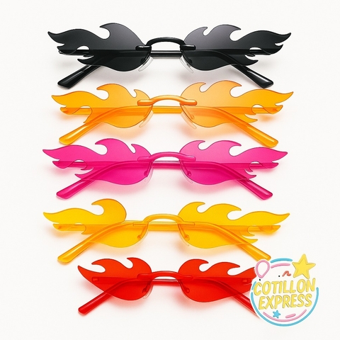 Anteojo Acrilico Fuego x1u colores surtidos - comprar online