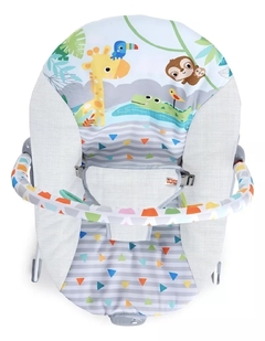 Silla Mecedora Para Bebé Bright Starts Safari Fun Gris en internet