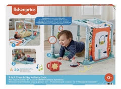 Cabaña de juguete de gimnasio para bebés Fisher-Price 3 en 1 - comprar en línea