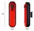 LUZ TRASERA VULCANO CARGA USB RECARGABLE - tienda online