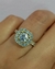 Anillo en oro 18k y moisanita de 1 Ct - comprar en línea