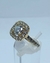 Anillo en oro 18k y moisanita de 1 Ct en internet