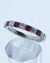 Argolla de Matrimonio rubí y diamantes - comprar en línea