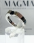 Anillo en oro blanco 18k y diamante negro - comprar en línea