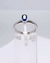 Anillo Solitario Zafiro 0,40 Cts - comprar en línea