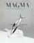 Anillo solitario Oro blanco 18k y Diamante Natural de 0,30 Ct - Magma Joyería
