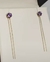 aretes oro 18k y amatistas - comprar en línea