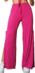 Calça Pantalona com Aberturas na Lateral - loja online