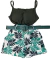 Conjunto Feminino Regata com Bojo e Short com Cinto