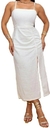 Imagem do Vestido Midi Linho Feminino Luxo
