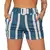 Short Feminino Cinto e Fivela Bermuda Crepe com Bolso e Cintura Alta