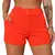 Short Feminino Cinto e Fivela Bermuda Crepe com Bolso e Cintura Alta - bruzinhafeminina