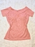 Blusa Decote Princesa - loja online