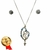 Conjunto Kit Colar E Brinco Nossa Senhora Banhado Ouro 18k na internet