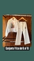 Conjunto friza para niña compuesto por un hoodie y pantalones, disponible en tallas del 6 al 18.