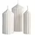 Velas Romanas - Set x3 Velones - comprar online