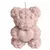 Osito Bouquet de Rosas Nude - Vela Osito Tendencia - comprar online