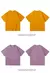 Camisa masculina moda sólida básico solto hip hop manga curta - comprar online
