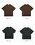 Camisa masculina moda sólida básico solto hip hop manga curta - comprar online