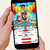 INVITACIÓN DIGITAL CON BOTONES "PAW PATROL CELESTE" - comprar online