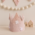 CORONA PARA NIÑOS DE TELA CON FLORES - comprar online