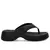 CHINELO SALTO PLATAFORMA USAFLEX - COURO PRETO - comprar online