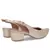 SALTO BLOCO USAFLEX - SLINGBACK DOURADO - PASS