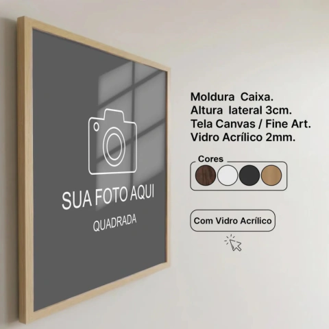 Quadro Decorativo Personalizado Quadrado