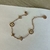 Pulsera LV rosegold - comprar online