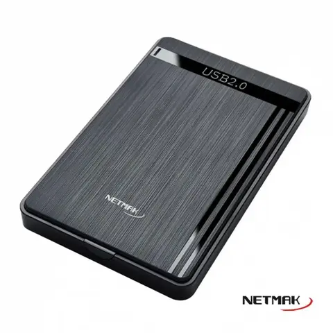CARRY DISK USB 2.0 NETMAK PARA DISCO DE NOTEBOOK