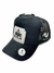 Gorra Trucker "Sharecropper" - Negra con Parche Texturizado - comprar online