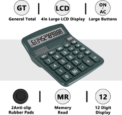 Calculadora de Escritorio 12 Digitos Solar en internet