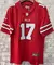 Buffalo Bills ALLEN # 17 Red NFL
